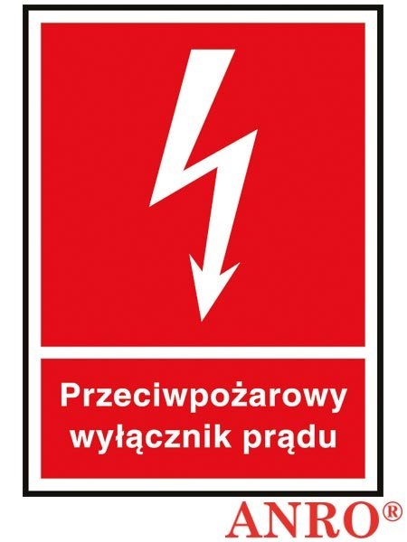 ZNAK BEZPIECZEŃSTWA ANRO