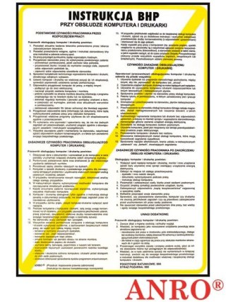 ZNAK BEZPIECZEŃSTWA ANRO