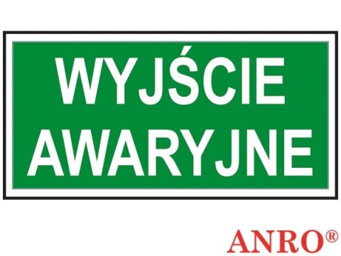 ZNAK BEZPIECZEŃSTWA ANRO