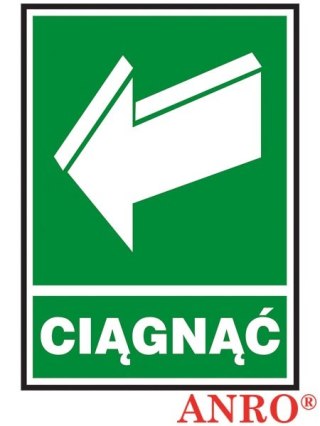 ZNAK BEZPIECZEŃSTWA ANRO