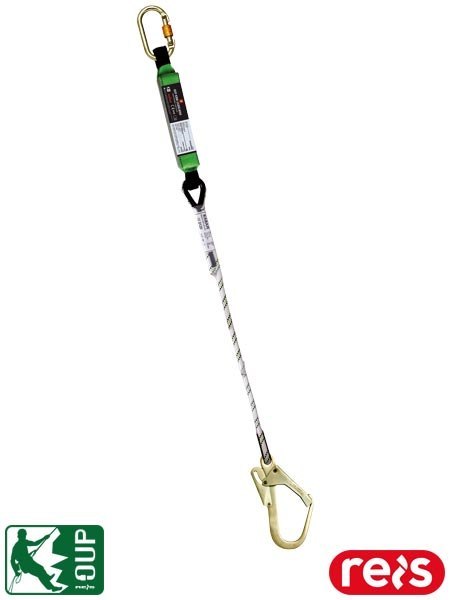 Amortyzator bezpieczeństwa 1.5 m z pochłaniaczem energii – EN355 REIS