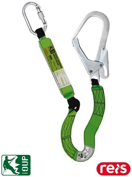 Amortyzator bezpieczeństwa 1.5 m – Taśmowy, EN355 REIS