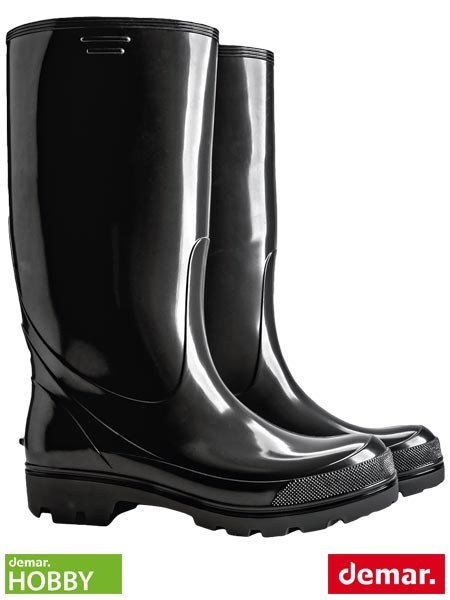 Kalosze męskie PVC OB SRA - wodoodporne, antypoślizgowe DEMAR