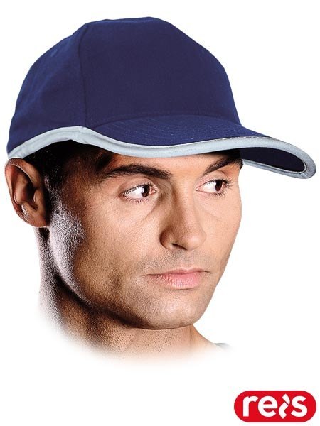 Czapka z Daszkiem Bawełniana z Odblaskiem – Wygoda i Bezpieczeństwo REIS