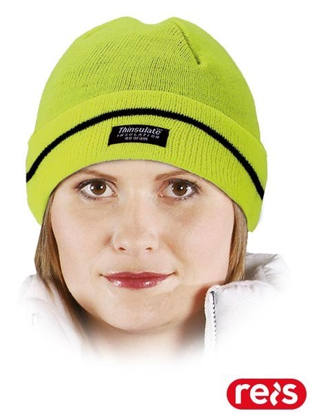 Czapka Thinsulate Jaskrawa – Ciepło i Bezpieczeństwo dla Drogowców REIS