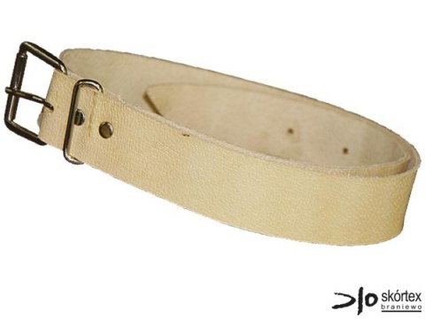Pas Nośny Skórzany 4 cm | Skóra Juchtowa Naturalna | Metalowa Sprzączka | 116 cm SKÓRTEX