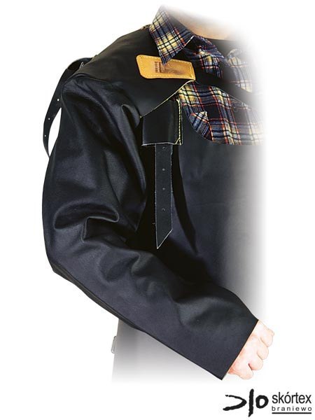 Rękaw Spawalniczy Skórzany na Prawą Rękę – Ochrona Barku, EN 11611 SKÓRTEX