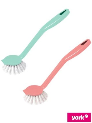 Szczotka do Mycia Naczyń z Zeskrobakiem – Z Wygodną Rączką YORK
