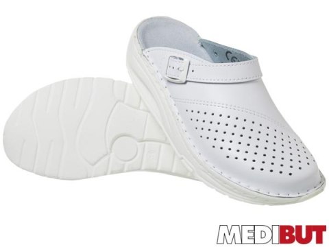 Obuwie Damskie Kolebkowe | Skóra | Antyelektrostatyczne | Węgiel Aktywny | EN 20347 MEDIBUT