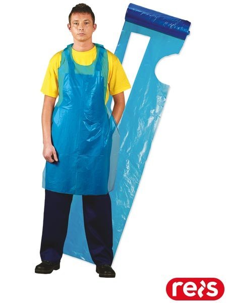 Fartuch Foliowy Przedni Jednorazowy Ekonomiczny Rolka 100 szt. REIS