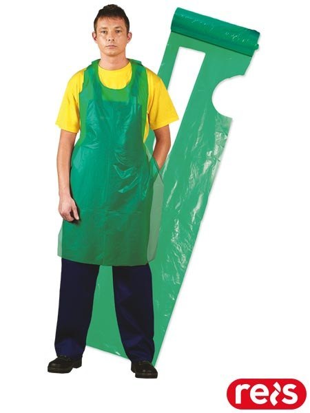 Fartuch Foliowy Przedni Jednorazowy Ekonomiczny Rolka 100 szt. REIS