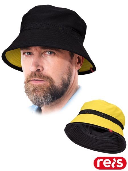 Kapelusz przeciwsłoneczny - dwustronny, wygodny REIS