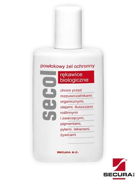Rękawice biologiczne SECOL - żel ochronny 140g SECURA