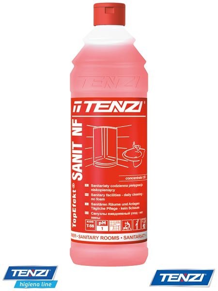 TopEfect SANIT NF – Ekologiczny Koncentrat do Mycia Łazienek 1 L TENZI