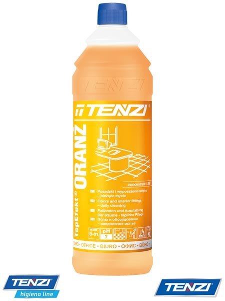 TopEfect ORANŻ – Koncentrat do Mycia Posadzek i Wnętrz TENZI