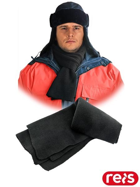 Szalik Akrylowy – Ciepły i stylowy dodatek do czapek (155x20 cm) REIS