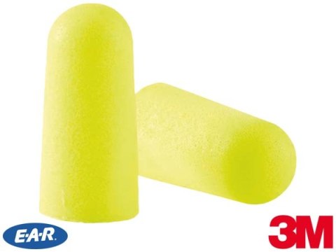 Wkładki przeciwhałasowe E-A-RSoft™ Neonowe SNR 36 dB – piankowe z pamięcią kształtu, EN352-2 3M