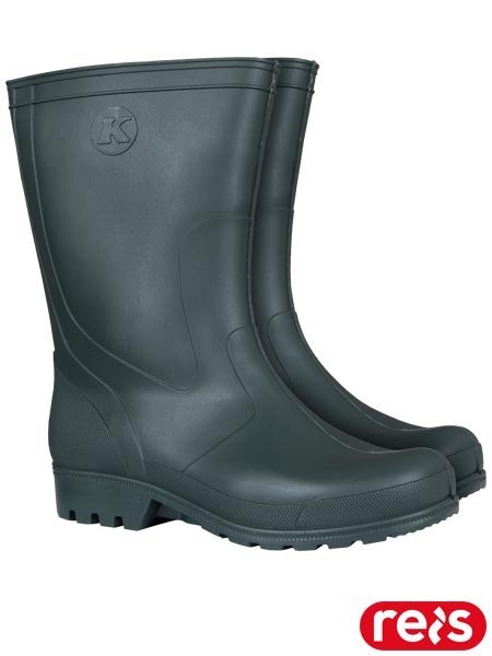 Męskie Kalosze GREENER – Wodoodporne, z Wysokim Przegubem REIS