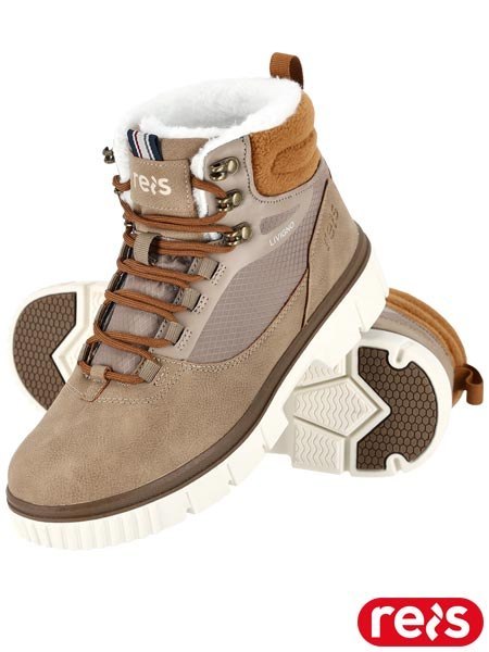 Damskie Buty Zimowe LIVIGNO – Ocieplane, Wodoodporne, Na Miasto i w Góry REIS