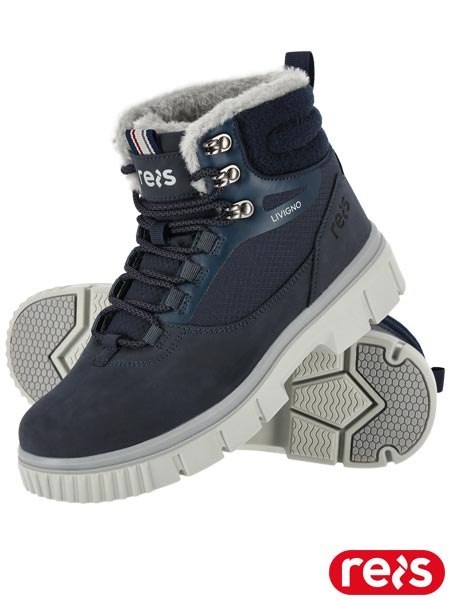 Damskie Buty Zimowe LIVIGNO – Ocieplane, Wodoodporne, Na Miasto i w Góry REIS