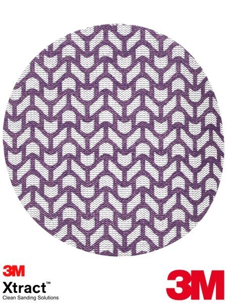 Dysk Ścierny 3M Xtract Cubitron II – Bezpyłowe Szlifowanie z Najwyższą Wydajnością 3M