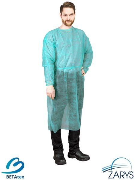 Fartuch Medyczny z Włókniny PP – Niejałowy, na Troczki, w Rozmiarach L i XL ZARYS