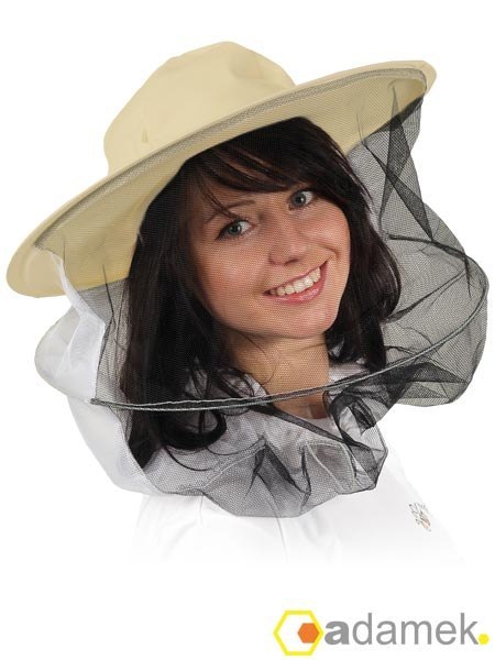 Ochronny kapelusz pszczelarza - regulowany, przewiewny ADAMEK