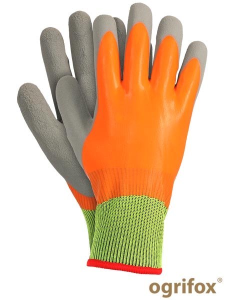 Ocieplane rękawice robocze - lateks smooth/FOAM OGRIFOX