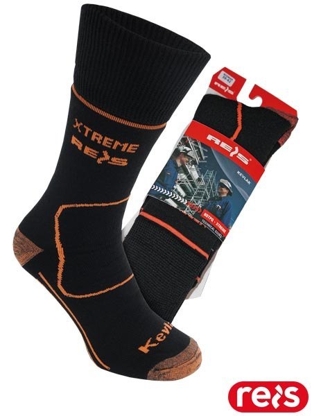 Skarpety Termiczne z Wełny Merino i Kevlaru – Wzmocnione, Ciepłe REIS