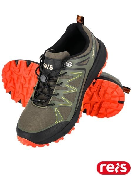 Buty Sportowe PIEMONT – Półbuty z Tkaniny Oxford i Podeszwą o Wielokierunkowej Przyczepności REIS