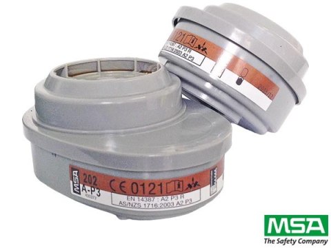 Filtry AP3 do masek pełnotwarzowych Advantage® - EN14387 2 szt. MSA