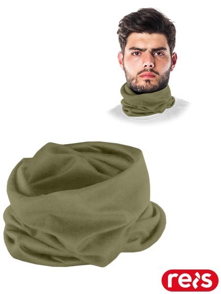 Komin bandana - 100% poliester, bezszwowy, elastyczny REIS