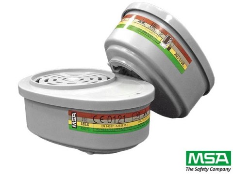 Pochłaniacze A2B2E1K1 - do masek pełnotwarzowych i półmasek Advantage® 2 szt. MSA