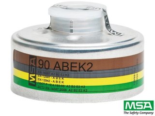 Pochłaniacz wymienny ABEK 2 - do masek i półmasek gwintowych MSA
