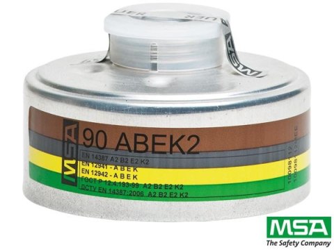 Pochłaniacz wymienny ABEK 2 - do masek i półmasek gwintowych MSA