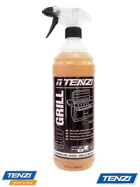 TOPGRILL – Płyn do Czyszczenia Grilli i Piekarników Bez Zapachu, 1 L TENZI