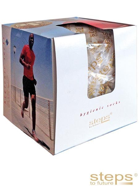 Sportowe Stopki Higieniczne, Antybakteryjne, 120 szt. STEPS