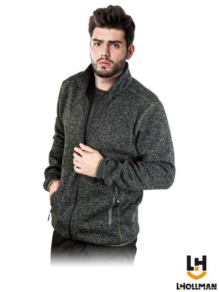 Bluza Poliestrowa z Elastyczną Lamówką – Wytrzymałość i Nowoczesny Styl L.HOLLMAN