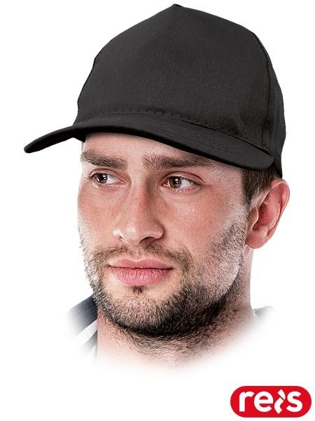 Czapka 5-Panelowa z Daszkiem Regulowana Metalowe Zapięcie Wiele Kolorów REIS