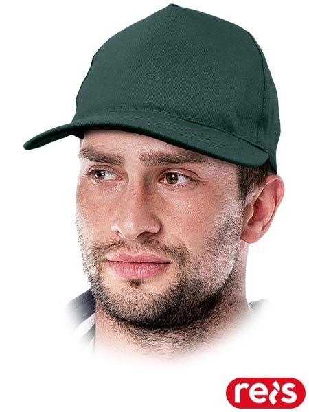 Czapka 5-Panelowa z Daszkiem Regulowana Metalowe Zapięcie Wiele Kolorów REIS