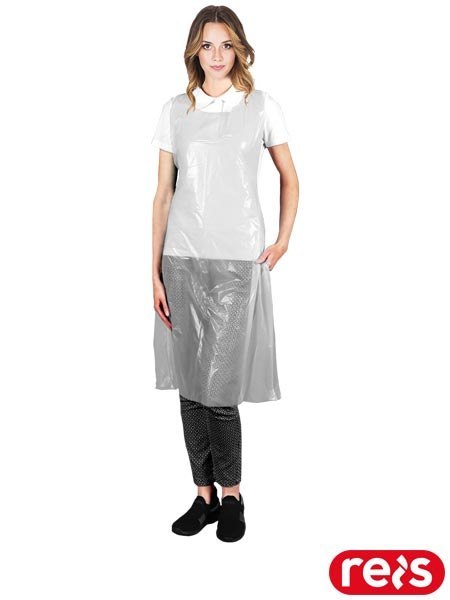 Fartuch Jednorazowy LDPE – Bezpieczny dla Żywności, 100 sztuk REIS