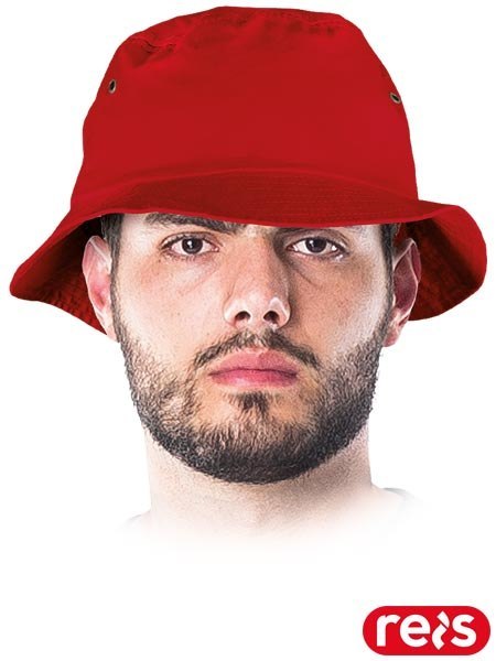 Kapelusz na lato - bawełna, ochrona przed słońcem REIS