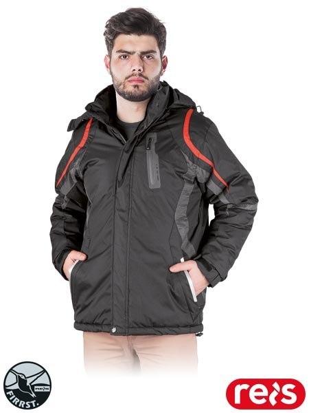 Kurtka Ochronna Męska Wodoodporna Ocieplana z Odblaskami na Zimę REIS