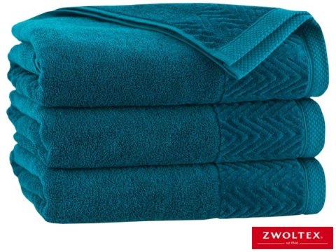 Ręcznik Łazienkowy TOSCANA - 50x90 cm, Bawełna Egipska, Welurowa Bordiura ZWOLTEX