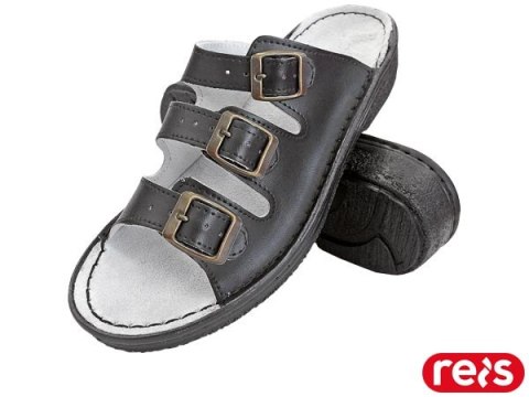 Laczki Obuwie Ortopedyczne – Skórzana Wyściółka, Pełne Wsparcie Stopy REIS