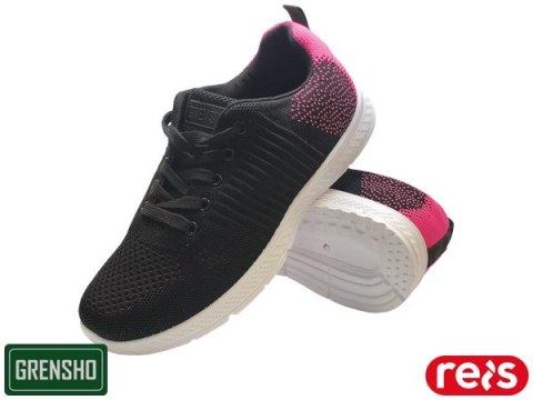 Buty Sportowe Damskie VELMA - Tekstylne, Lekkie, Wygodne REIS