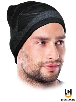 Czapka zimowa - Dzianina akrylowo-bawełniana - Model URBAN L.HOLLMAN