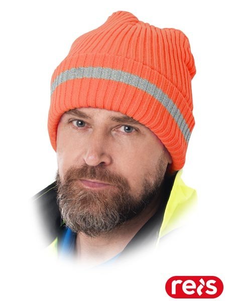 Czapka Zimowa Thinsulate ze Srebrną Nicią – Ciepło i Styl dla Drogowców REIS