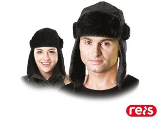 Uszanka Premium – Wielowarstwowa Czapka Zimowa z Futerkiem i Regulacją REIS