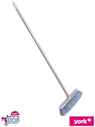Miotła BACTERIA STOP – Antybakteryjna siła z trzonkiem 120 cm YORK